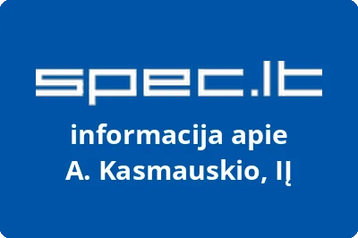 A. Kasmauskio, IĮ