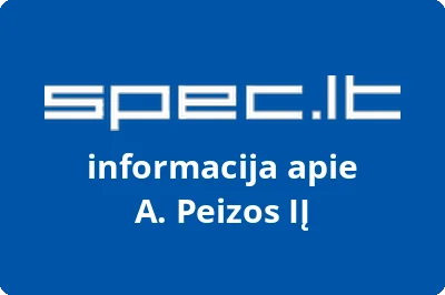 A. Peizos, IĮ