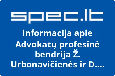 Advokatų profesinė bendrija D. Žvingilienės advokatų kontora
