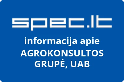 AGROKONSULTOS GRUPĖ, UAB