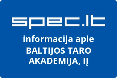 BALTIJOS TARO AKADEMIJA, UAB