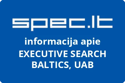 EXECUTIVE SEARCH BALTICS, UAB