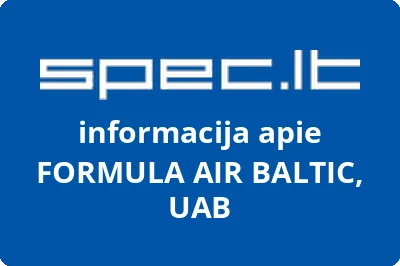 FORMULA AIR BALTIC, UAB