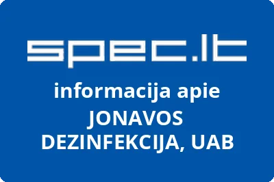 Jonavos dezinfekcija, UAB