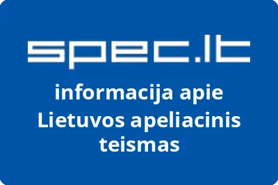 Lietuvos apeliacinis teismas