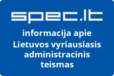 Lietuvos vyriausiasis administracinis teismas