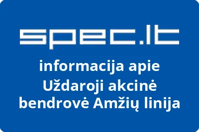 Amžių linija, UAB