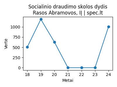 Rasos Abramovos, IĮ - Skola Sodrai (€) - 2024-11-04 | spec.lt